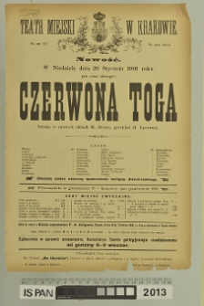 CZERWONA TOGA