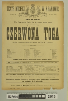 CZERWONA TOGA