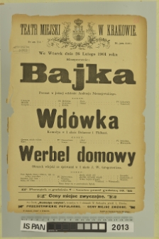 BAJKA, WDÓWKA, WERBEL DOMOWY