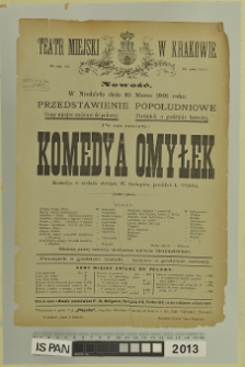 KOMEDYA OMYŁEK