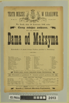 DAMA OD MAKSYMA