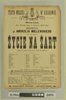 ŻYCIE NA ŻART
