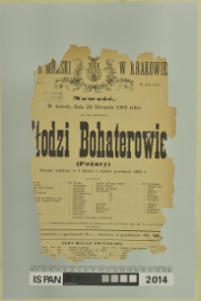 MŁODZI BOHATEROWIE (Pożary)