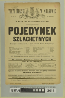 POJEDYNEK SZLACHETNYCH