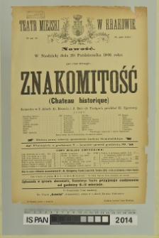 ZNAKOMITOŚĆ (Chateau historique)