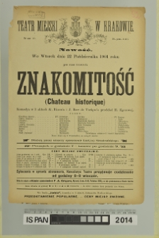 ZNAKOMITOŚĆ (Chateau historique)