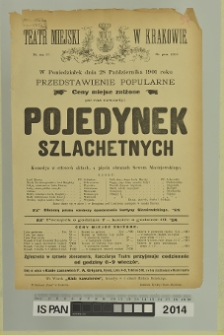 POJEDYNEK SZLACHETNYCH
