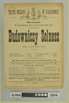 BUDOWNICZY SOLNESS