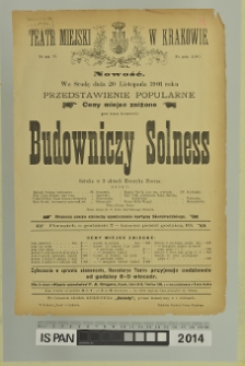 BUDOWNICZY SOLNESS