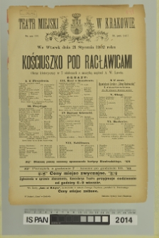 KOŚCIUSZKO POD RACŁAWICAMI