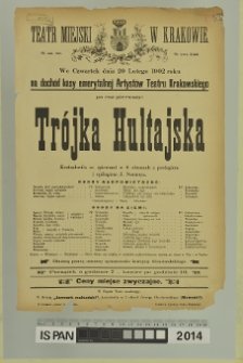 TRÓJKA HULTAJSKA