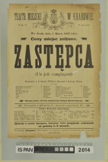 ZASTĘPCA (Un joli remplaçant)