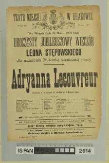 ADRYANNA LECOUVREUR