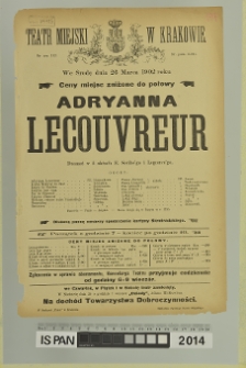 ADRYANNA LECOUVREUR