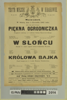 PIĘKNA OGRODNICZKA
