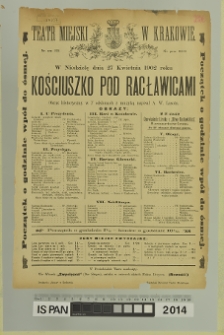 KOŚCIUSZKO POD RACŁAWICAMI