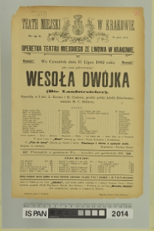 WESOŁA DWÓJKA (Die Landstreicher)