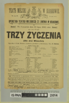 TRZY ŻYCZENIA (Die drei Wünsche)