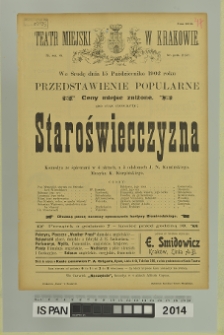 STAROŚWIECCZYZNA