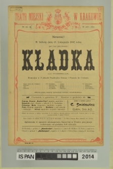 KŁADKA (La Passerelle)
