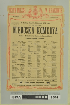 NIEBOSKA KOMEDYA (Nie-Boska komedia)