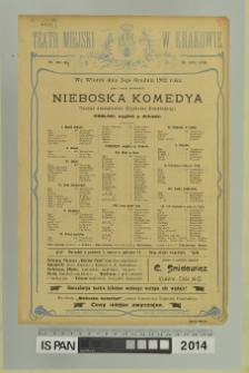NIEBOSKA KOMEDYA (Nie-Boska komedia)