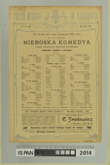 NIEBOSKA KOMEDYA (Nie-Boska komedia)