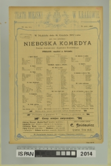 NIEBOSKA KOMEDYA (Nie-Boska komedia)