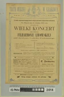WIELKI KONCERT FILHARMONII LWOWSKIEJ