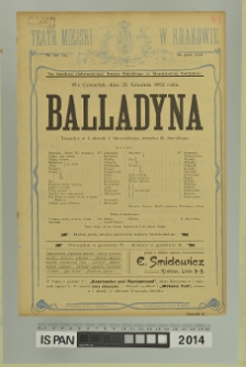 BALLADYNA