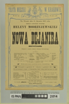 NOWA DEJANIRA (Niepoprawni)