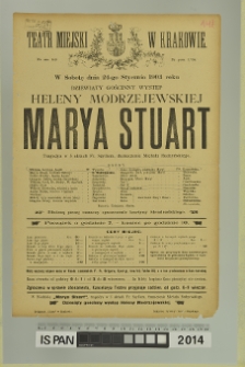 MARYA STUART (Maria Stuart)