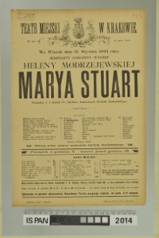 MARYA STUART (Maria Stuart)