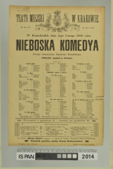 NIEBOSKA KOMEDYA (Nie-Boska komedia)