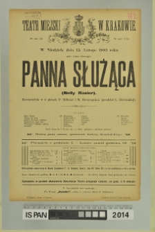 PANNA SŁUŻĄCA (Nelly Rosier)