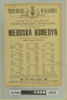 NIEBOSKA KOMEDYA (Nie-Boska komedia)