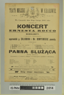 KONCERT ERNESTA ROCCO