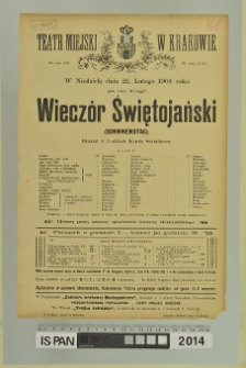 WIECZÓR ŚWIĘTOJAŃSKI (Sonnwendtag)