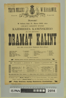 DRAMAT KALINY