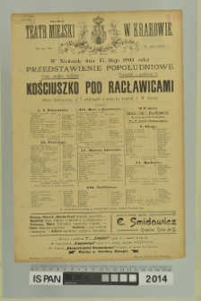 KOŚCIUSZKO POD RACŁAWICAMI