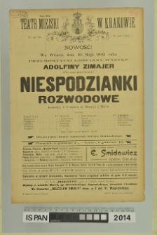 NIESPODZIANKI ROZWODOWE