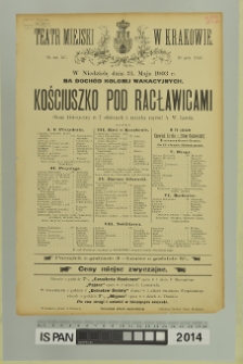 KOŚCIUSZKO POD RACŁAWICAMI