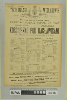 KOŚCIUSZKO POD RACŁAWICAMI