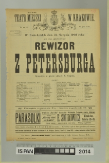 REWIZOR Z PETERSBURGA
