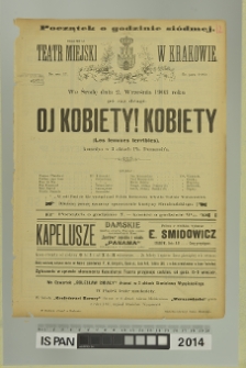 OJ KOBIETY! KOBIETY (Les femmes terribles)