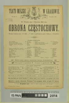 OBRONA CZĘSTOCHOWY