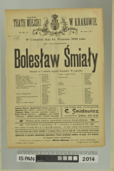 BOLESŁAW ŚMIAŁY