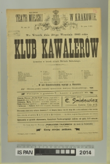 KLUB KAWALERÓW