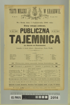 PUBLICZNA TAJEMNICA (Le Secret de Polichinelle)