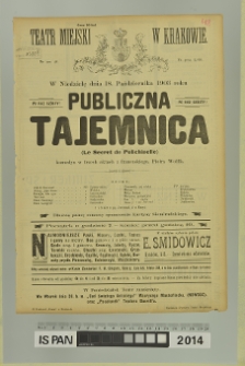PUBLICZNA TAJEMNICA (Le Secret de Polichinelle)